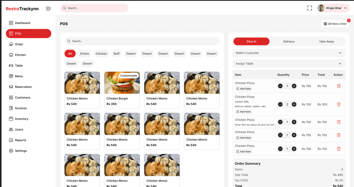 Point of Sales (POS)